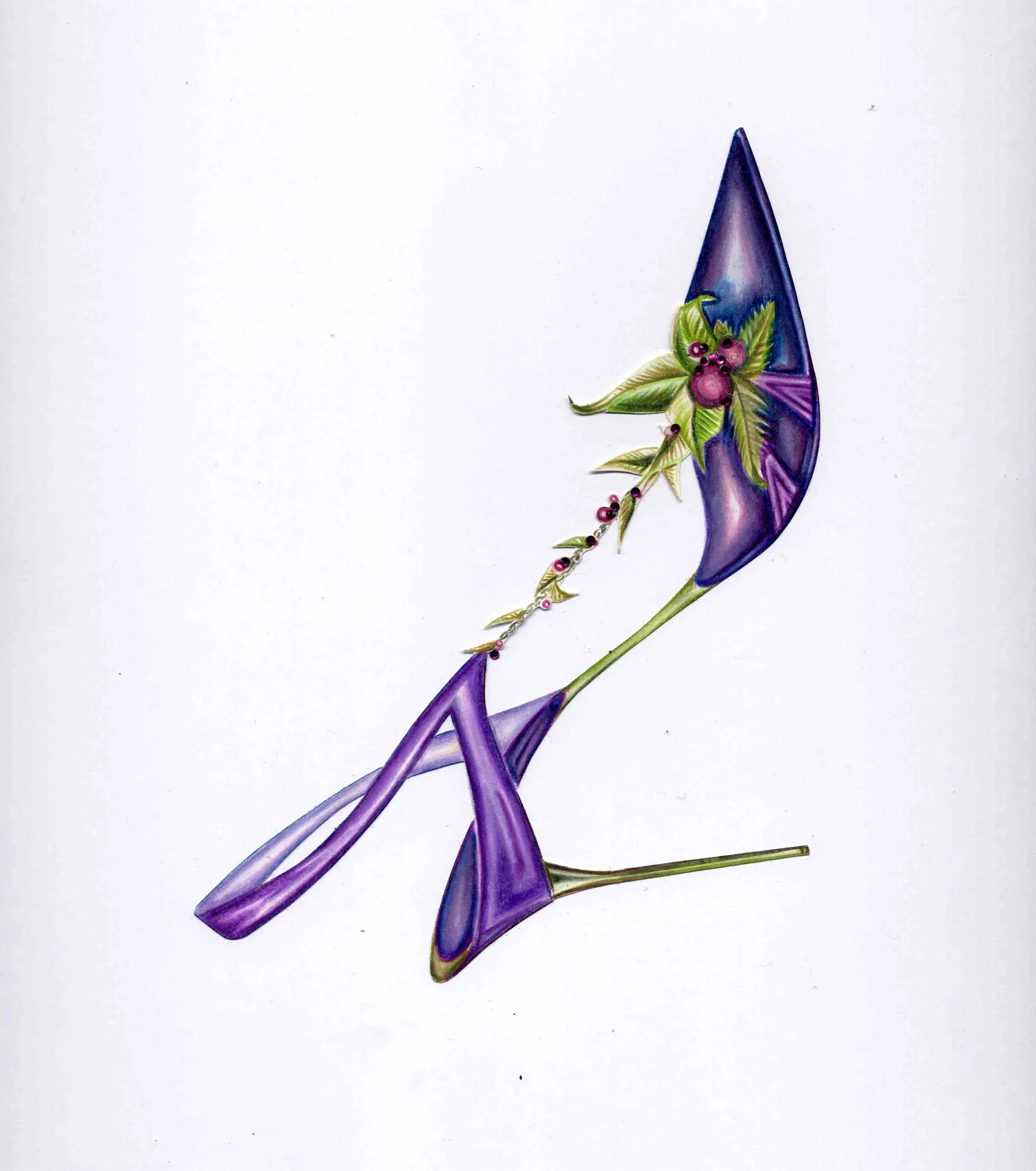 Berries — berries-sandal-purple