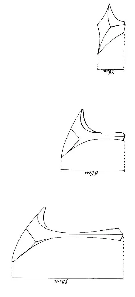 Art nouveau heel