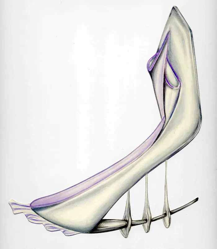 Ribbon heel